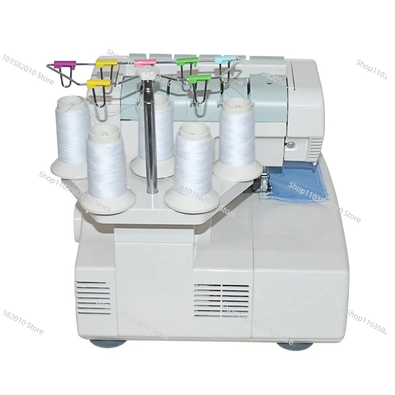 1PC 855 Zigzag Stretch Sewing Machine & 857 Overlock Machine, Hemming 2-in-1 Set with English Manual