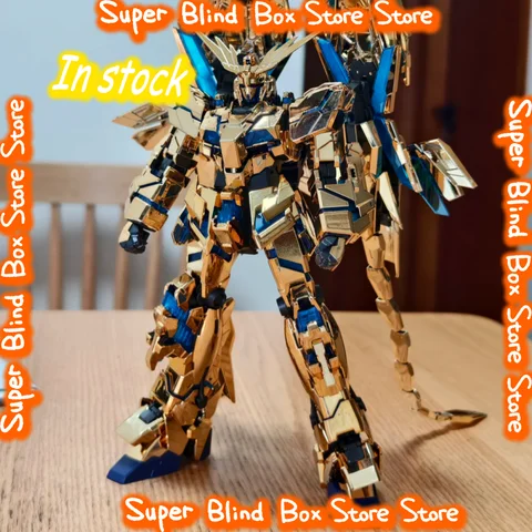 MGEX Phenex RX-0 Assemble Model Kit With Base Water Slide Decals Double Shield Floating Weapons Hobby Collectible Gift For Adult
