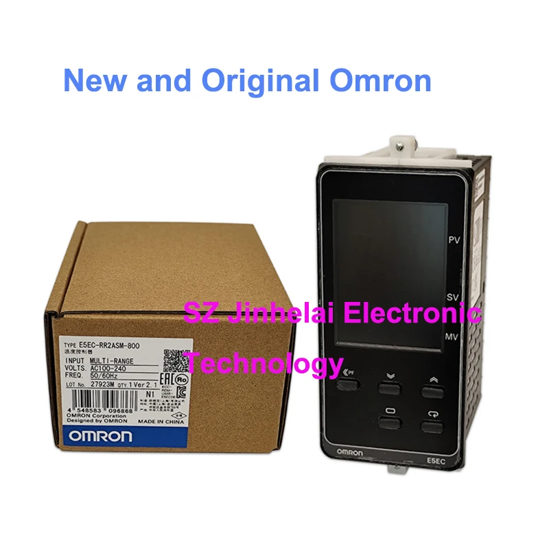 

New Original Omron Easy to Use Temperature Controller Electric Switch E5EC-QX2ASM QR2ASM RR2ASM CR2ASM PR2ASM-800 804 808 820