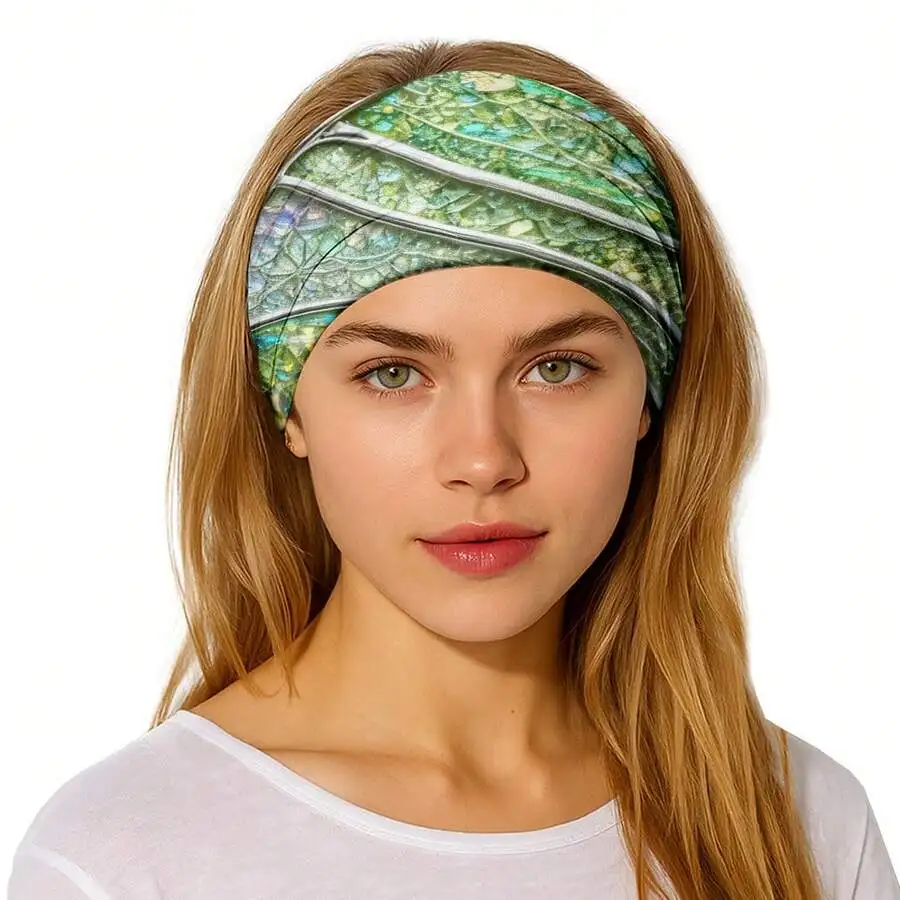 

Womens Printed Multi-Functional Headband For Sports Yoga Hiking Cycling Outdoor Daily Use