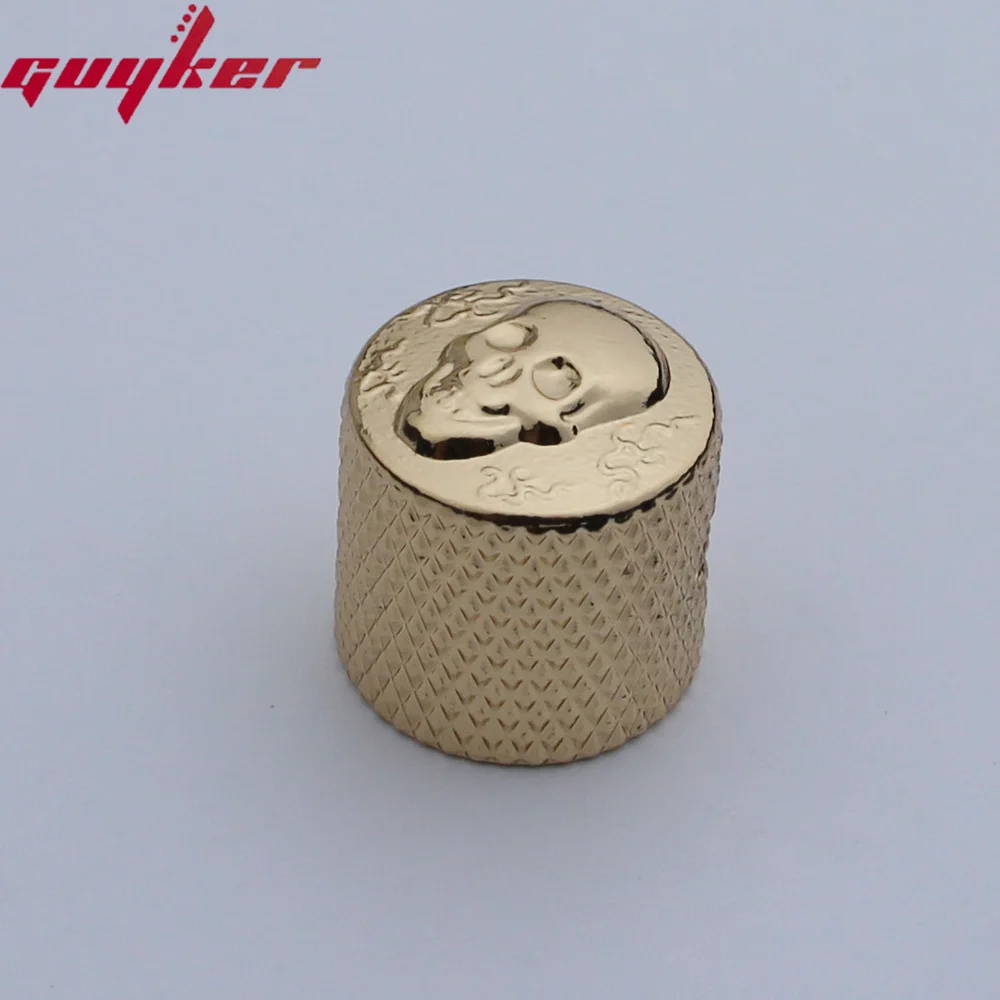 Guyker Potentiometer Knob Face Surface Inner Diameter 6MM For Electric Guitar or Bass Accessories