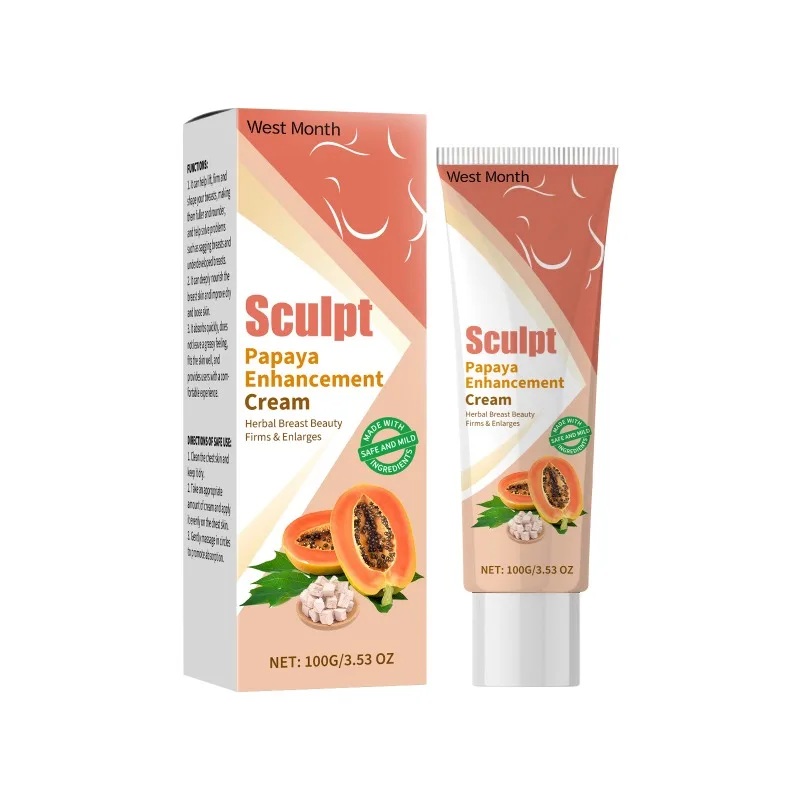 Sculpt Papaya Enhancement Cream Питательный лифтинг для увеличения размера груди Массаж груди Красота формы тела Лифтинг-крем для ухода