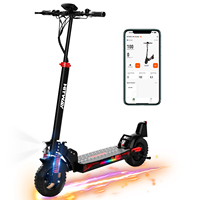 Intelligent Library EU Warehouse HITWAY H9 Wholesale Kick E Scooter 10 Inch 500W Motor 48V 15.6Ah Foldable Powered Off Road El