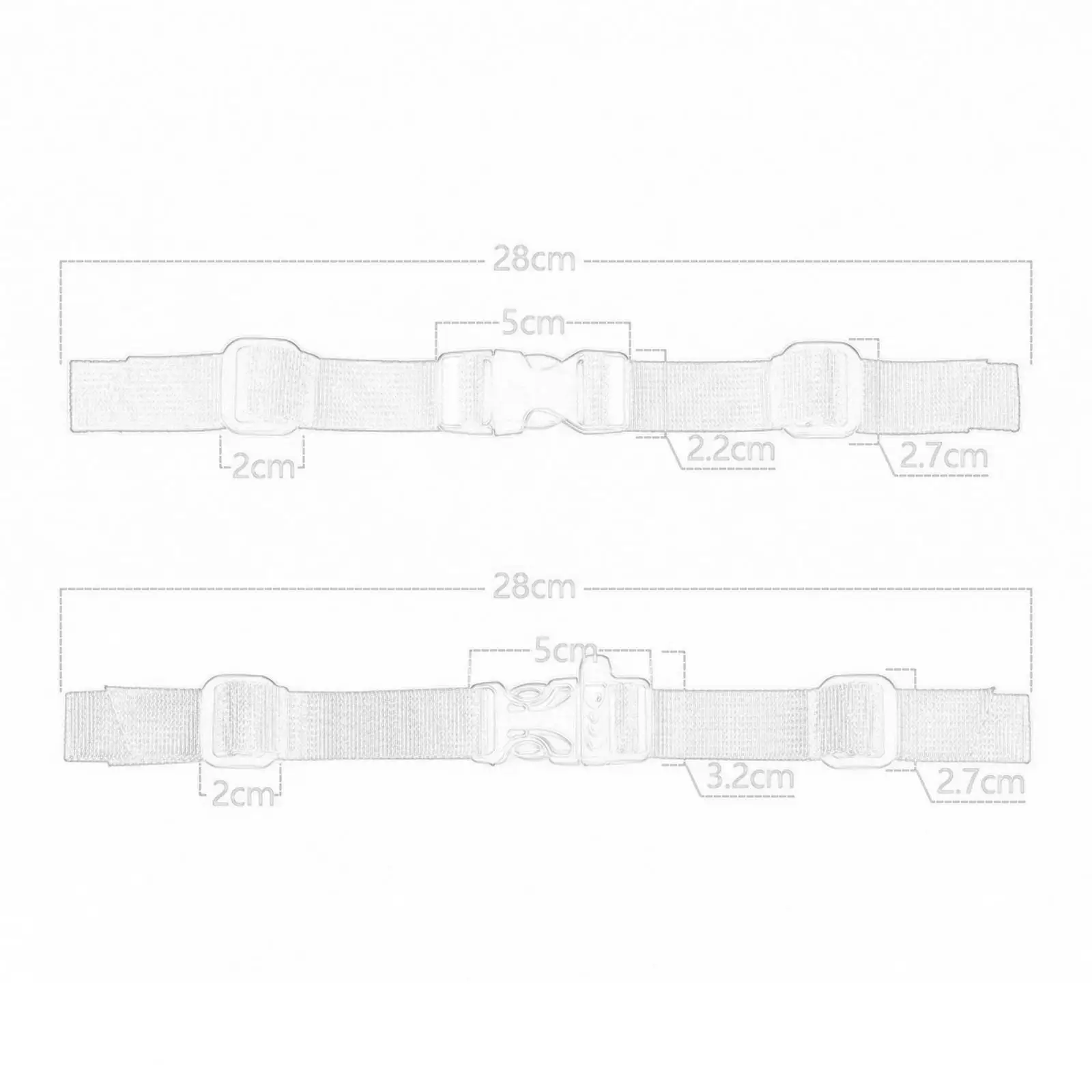 Backpack Sternum Straps Backpack Chest Straps Backpack Accessories Replacement Backpack Chest Belts for Hiking Backpacking