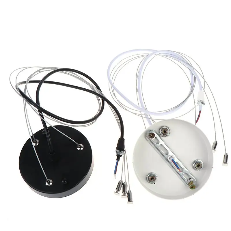 Universal Fit Ceiling Rose Steel Wire Lamp Base Load-bearing Ceiling Canopy for Most Pendant Light Mounting Use