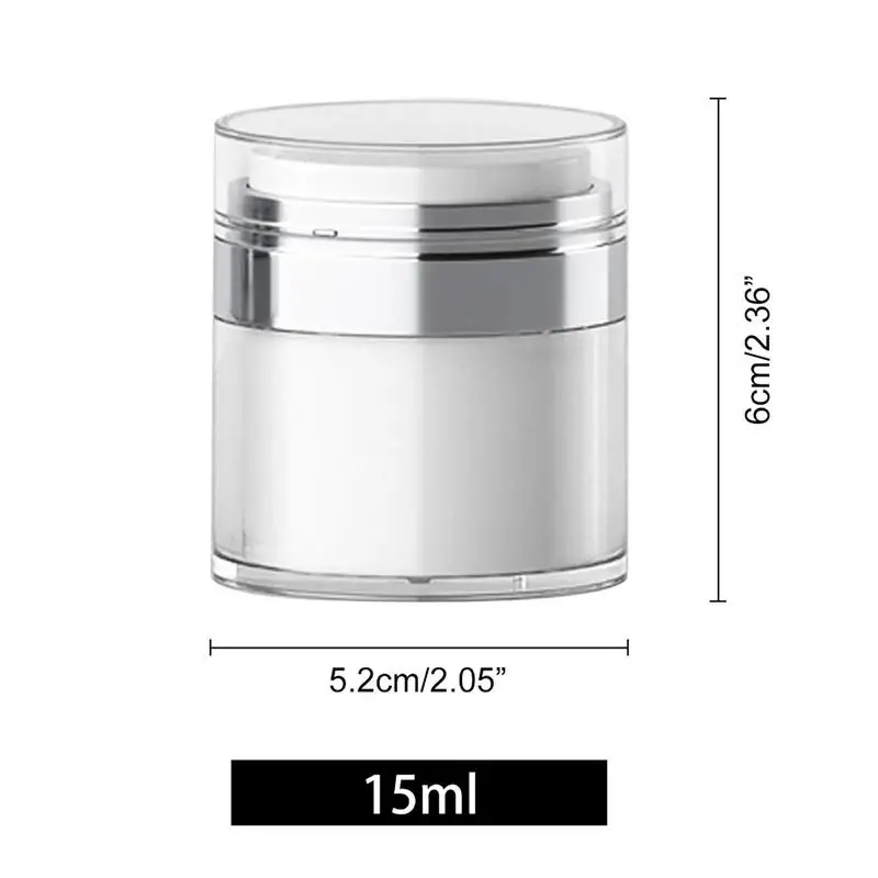 Airless Pompflessen Lege Airless Cosmetische Container Met Pomp Hervulbare Lekvrije Cosmetische Vochtinbrengende Container Voor Dagelijks