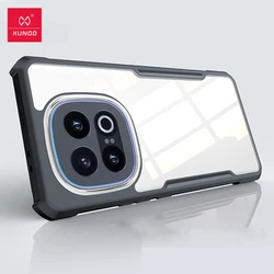Xundd Case for VIVO iQOO 13 Airbags Anti-drop Shell,Acrylic+TPU Back Stripe Clear Lens Full Protection Phone Cover