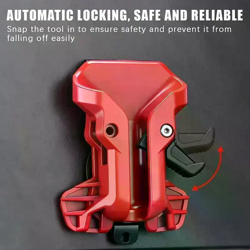 Self-locking Drill Holder Belt Clip Quick Release High-hardness Quick-hook Tool Holder Portable Tool Organizer