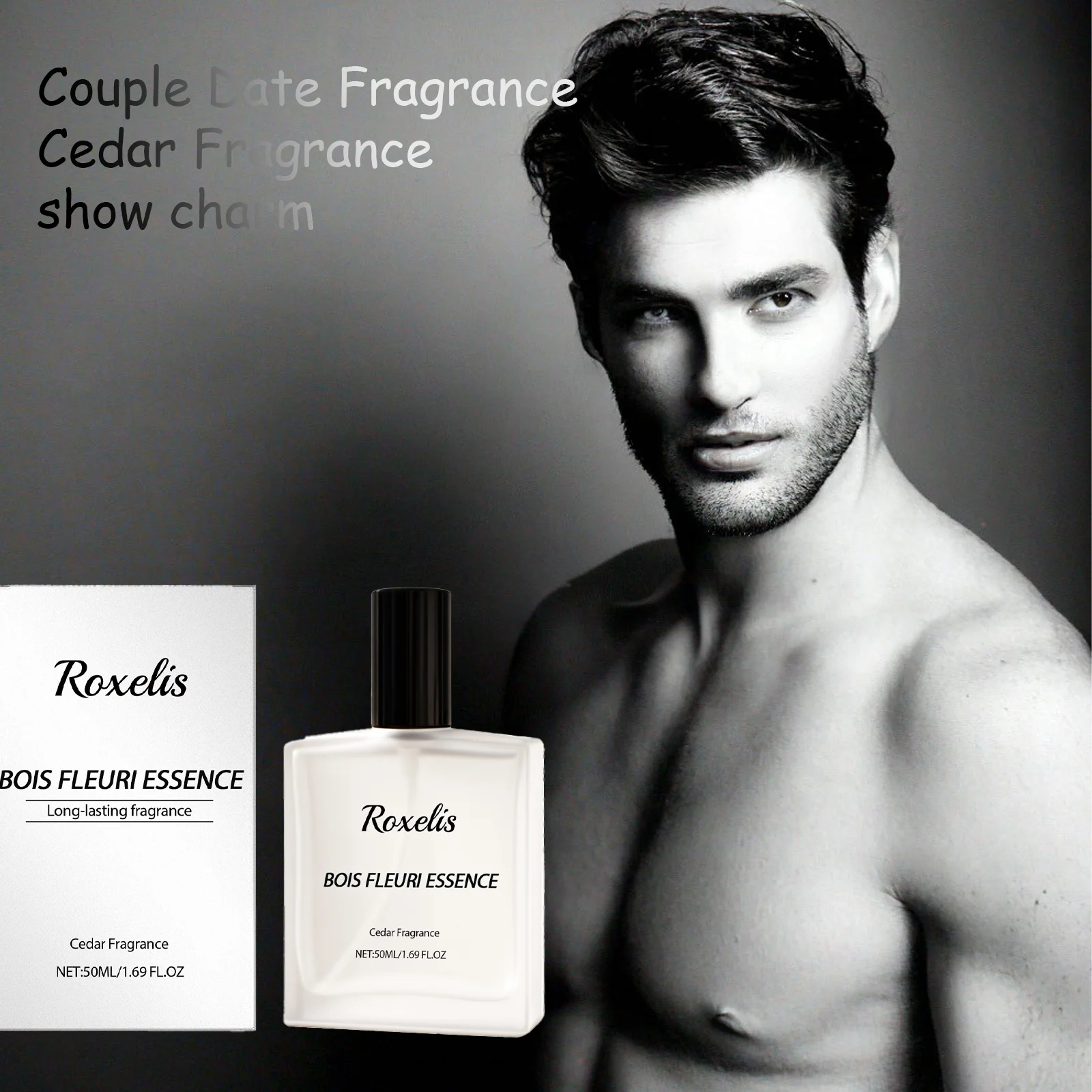 

Roxelis Cedar Wood Elegant Couple Fragrance Fresh Pleasant Mild Aroma Portable Scent For Charming Dating Atmosphere