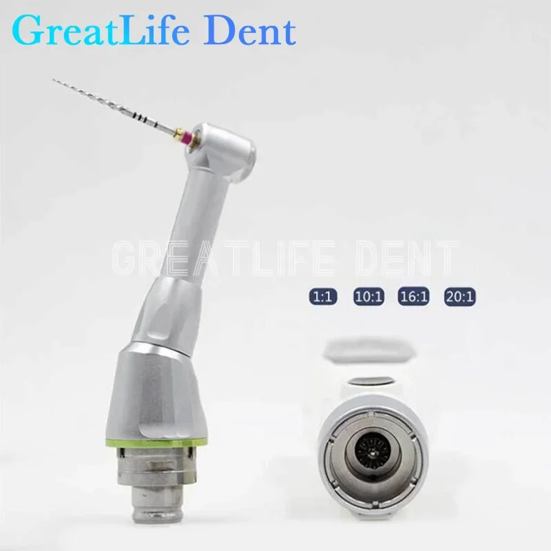 

Dental Reduction 16:1 Contra Angle Head Part for Wireless Endo Motor Handpiece Cartridge Rotor Shaft