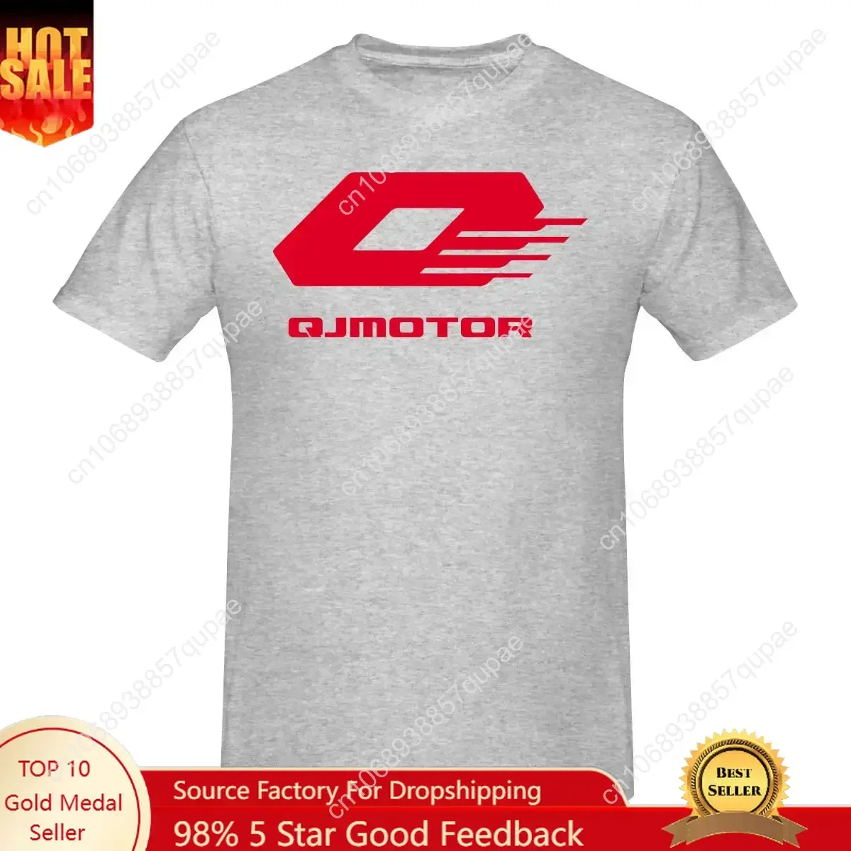 

Funny QJMOTOR Men's T-shirt Printed Tops Are Loose and Slim Fit Women's T-shirts