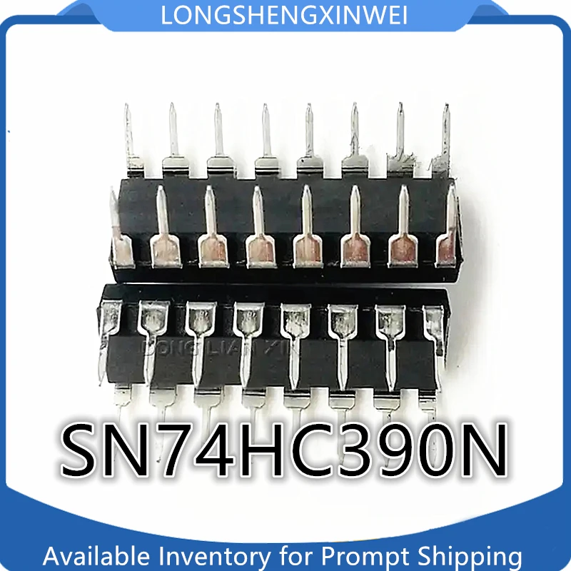 Chip paralelo de entrada/salida Serial en línea de 8 bits, SN74HC157N 74HC161N 74HC163N 74HC595N SN74HC390N DIP16, 1 piezas