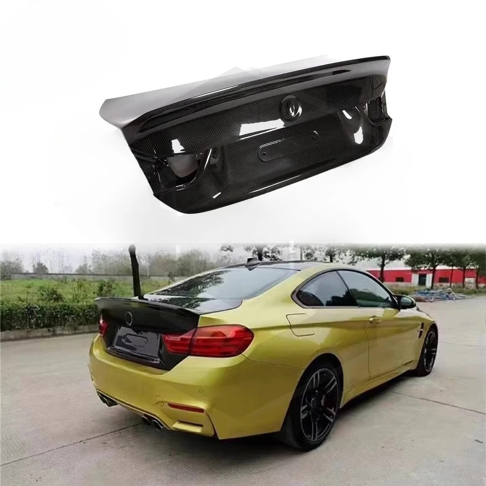 

F82 M4 Carbon Fiber CSL Style Trunk Cover For BMW 4 Series F32 420i 430i 440i Coupe Car Rear Tail
