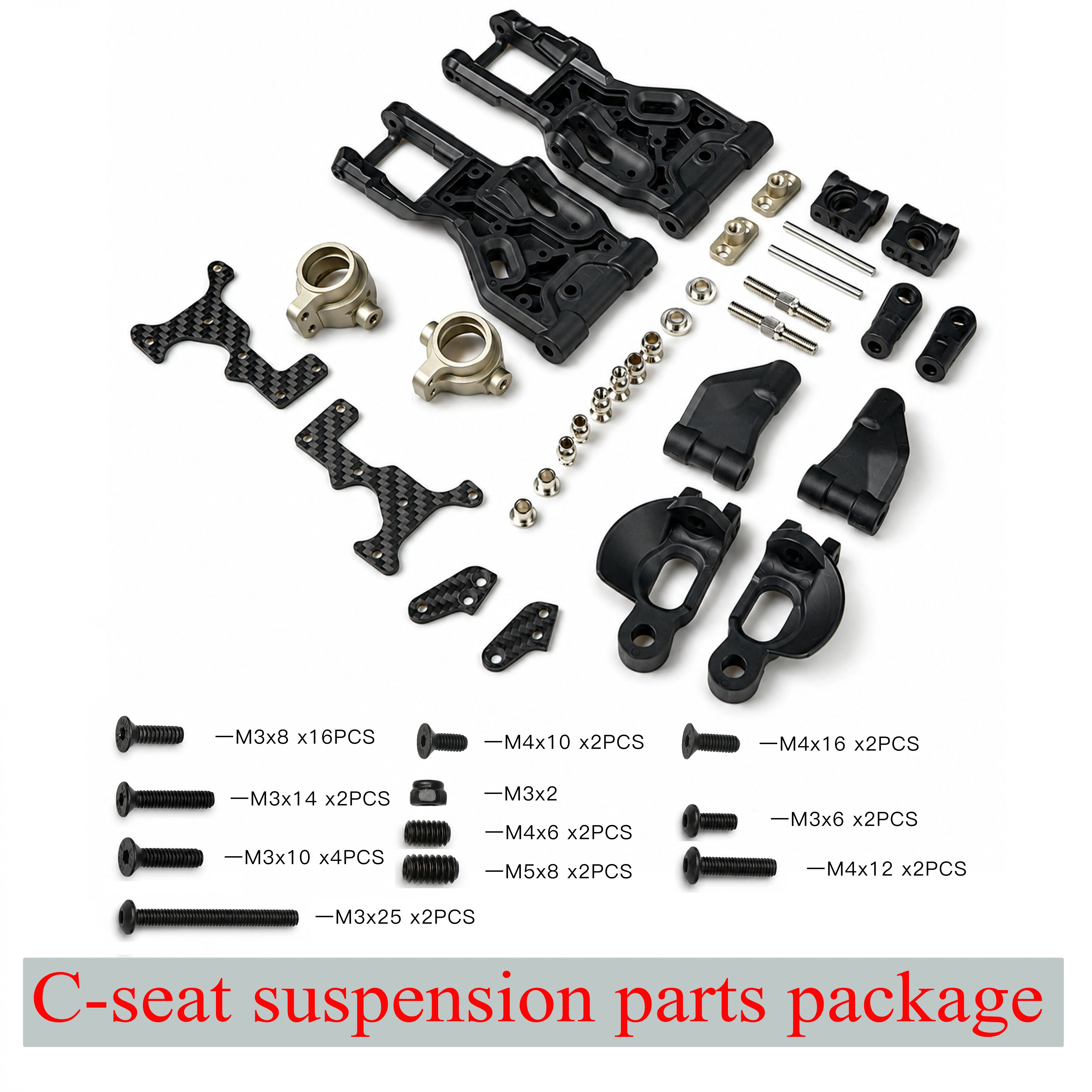 Corolla DSK Dragon Scale Knight Accessories DSK1118 C-Seat Suspension Parts Package Rear Motor Parts Package RLAARLO