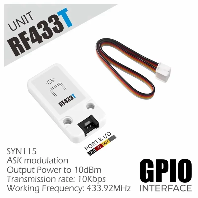 CABE-1Set RF433T/RF433R Wireless RF Transmitter & Receiver Working Frequency 433.92Mhz For Iot RF Remote Control Automation