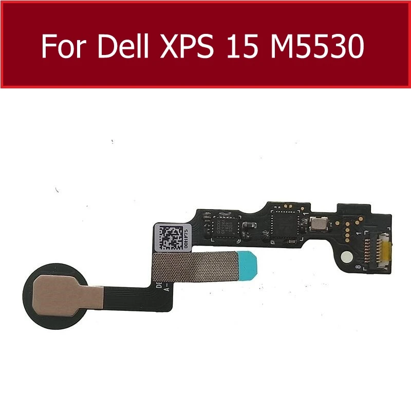 

Гибкий кабель для Dell XPS 15 M5530 9570 7590 00HF75, запасные части для гибкой ленты со сканером отпечатков пальцев