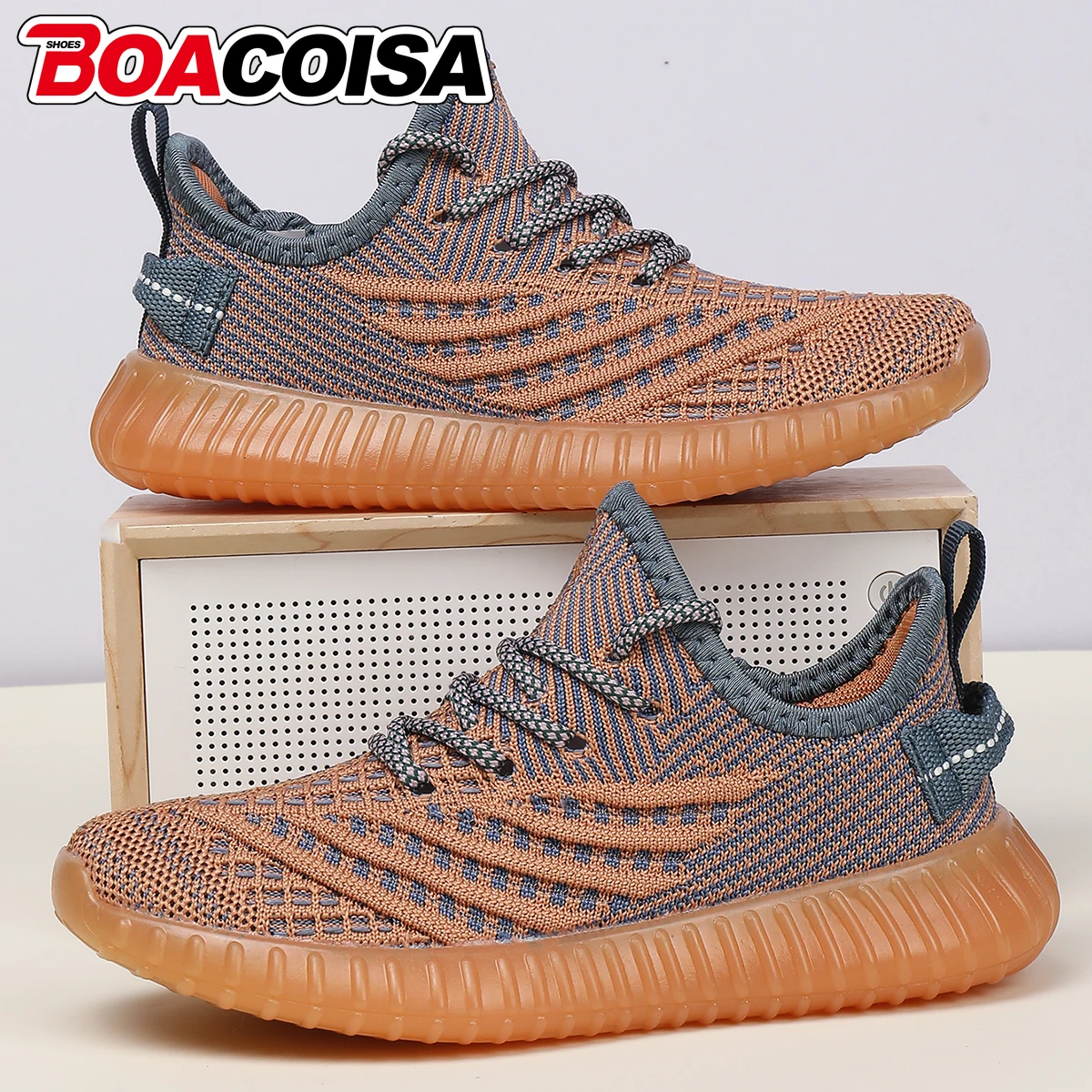 

Fashion Kids Boys Shoes for Children's Girls Sneakers Casual Breathable Soft Non-Slip Students Outdoor Running Tennis