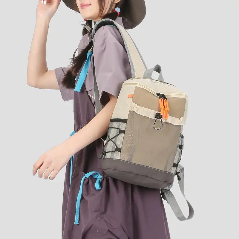 

Lightweight Water Resistant Outdoor Hiking Backpack Multi Pocket Daypack for Camping Travel Picnic Outings