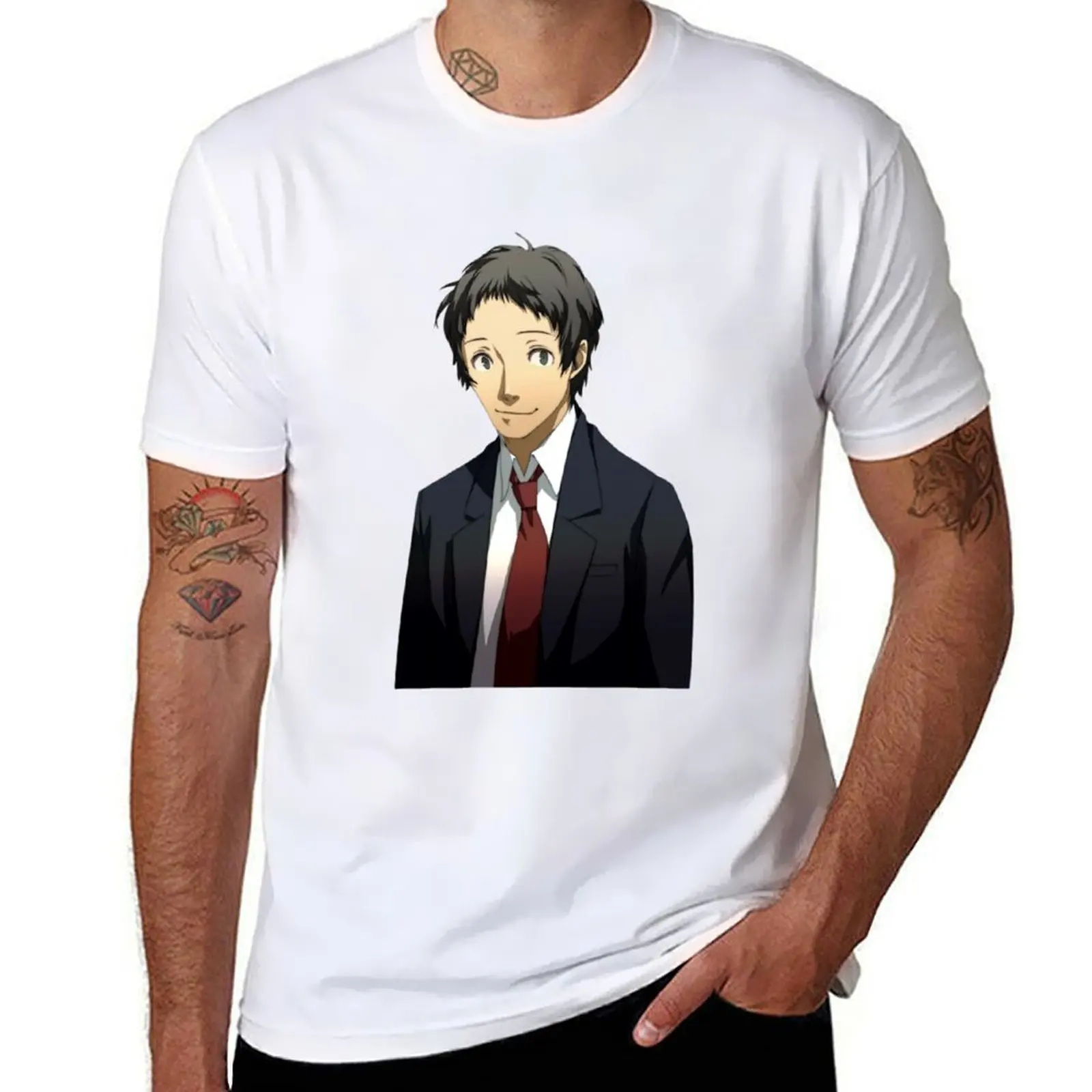 

Adachi Tohru T-Shirt cotton t shirt pack t shirt man designer T-Shirt