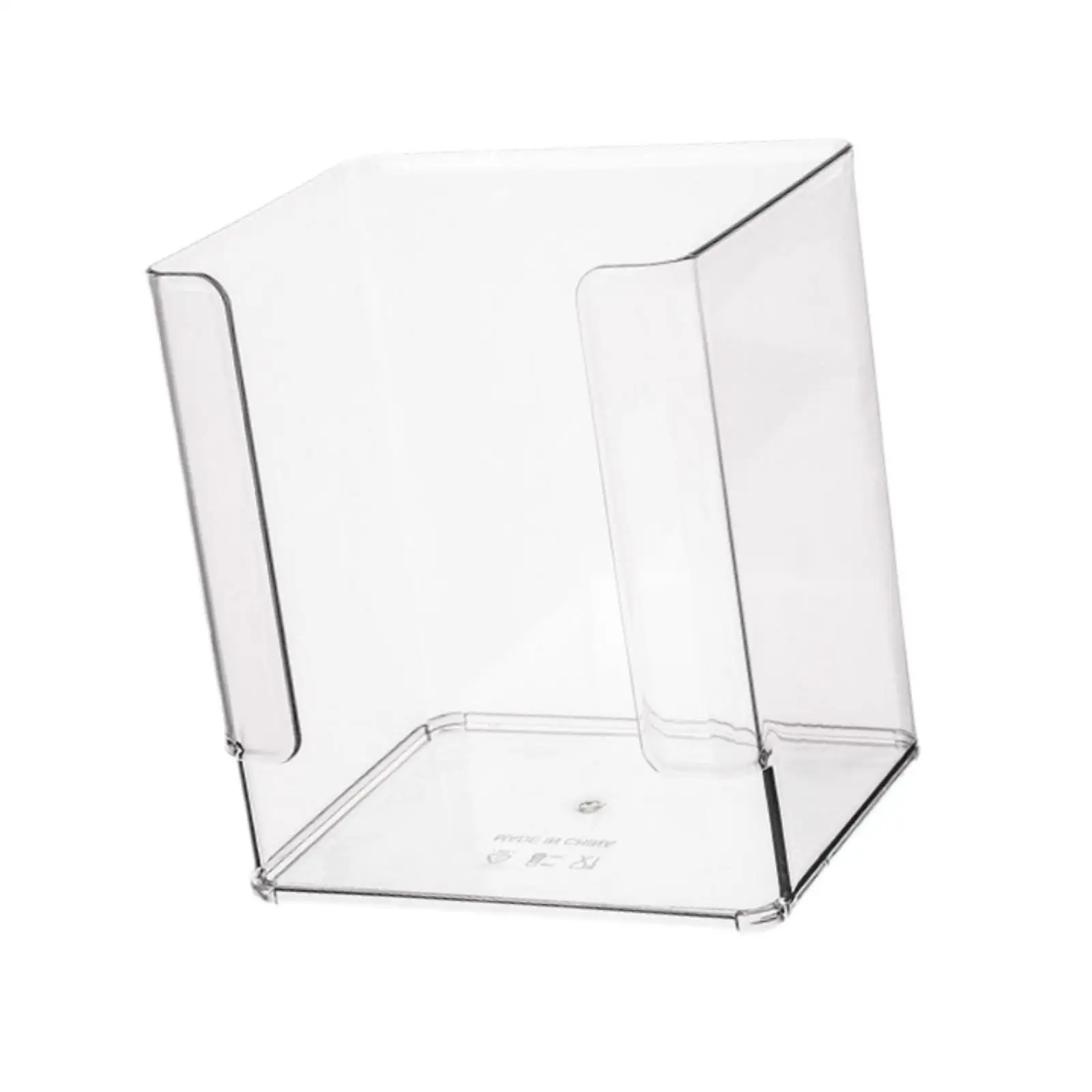 منظم كتب مكتب شفاف ، صندوق تخزين مانع للإنزلاق ، حامل ملفات ، صندوق قرطاسية مكتبي ، صندوق عرض للمستند ، المكتب