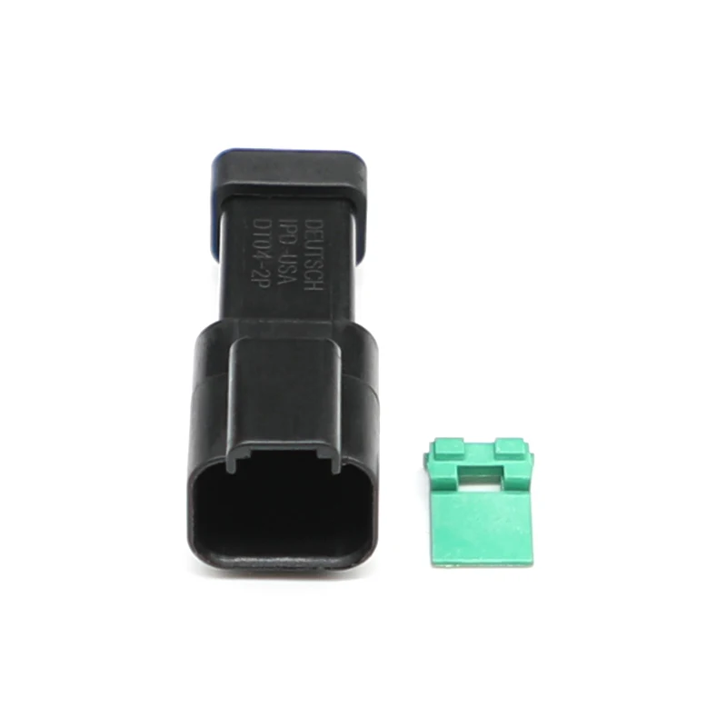 DT04-2P-E005  Flat Cover 2pin Manufacturer Direct Sales  DT Series  Automotive Plug Waterproof Connector  Additional terminal