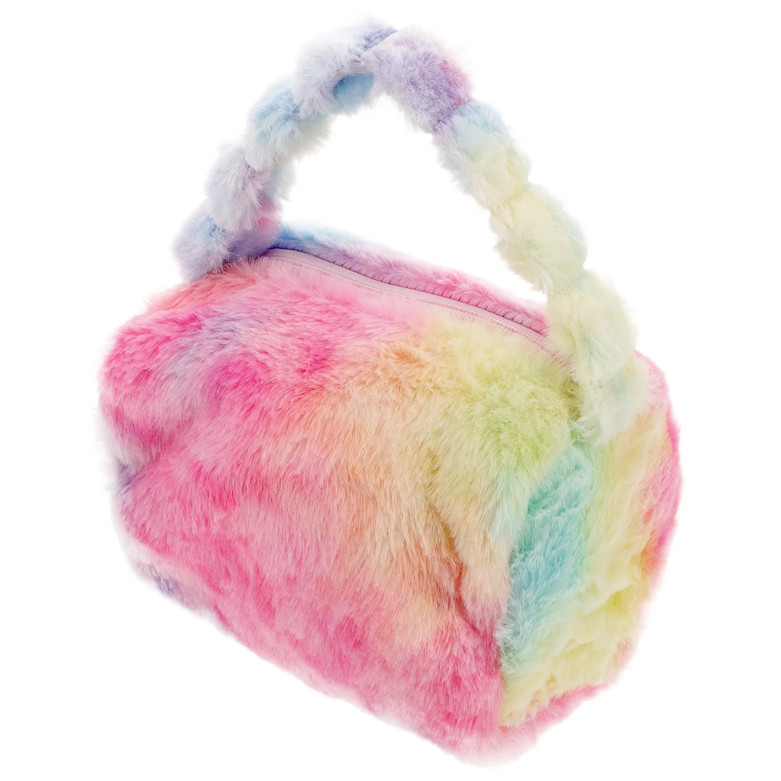 

Bags Color Travel Makeup Womens Toiletry for Traveling Cute Colorful Plush Pouch