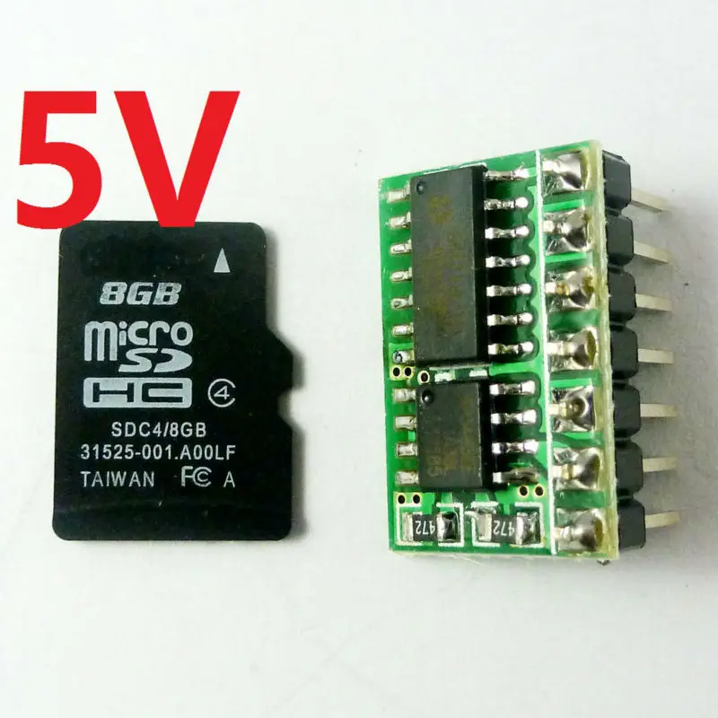 

R411A01_5V Mini SP485 IC Module: 5V RS485 to TTL 232 Converter for MEGA MCU AVR, UART Serial Port Control