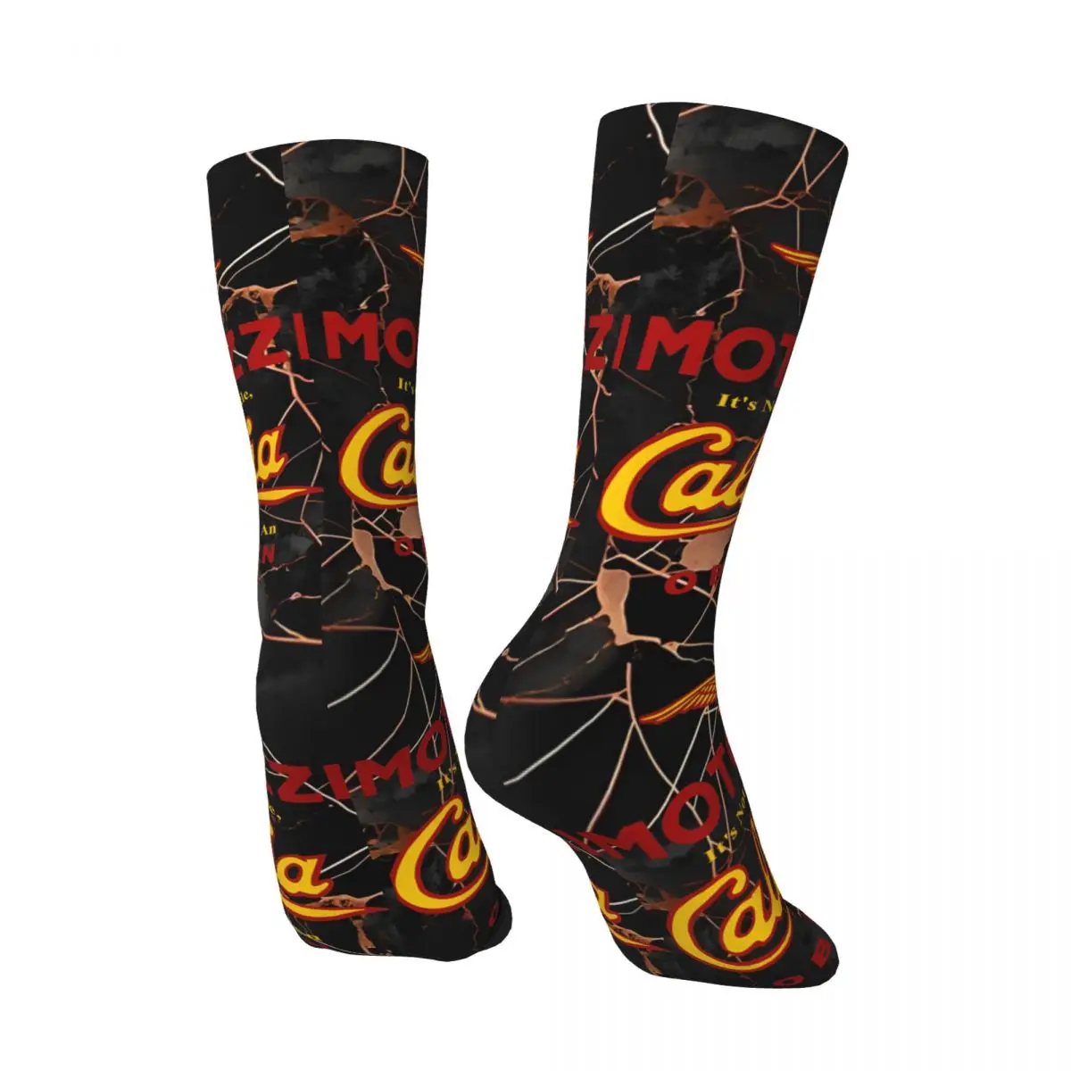 Crazy compression California 1100 Obsession Sock for Men Harajuku Moto Guzzis Seamless Pattern Crew Sock Novelty