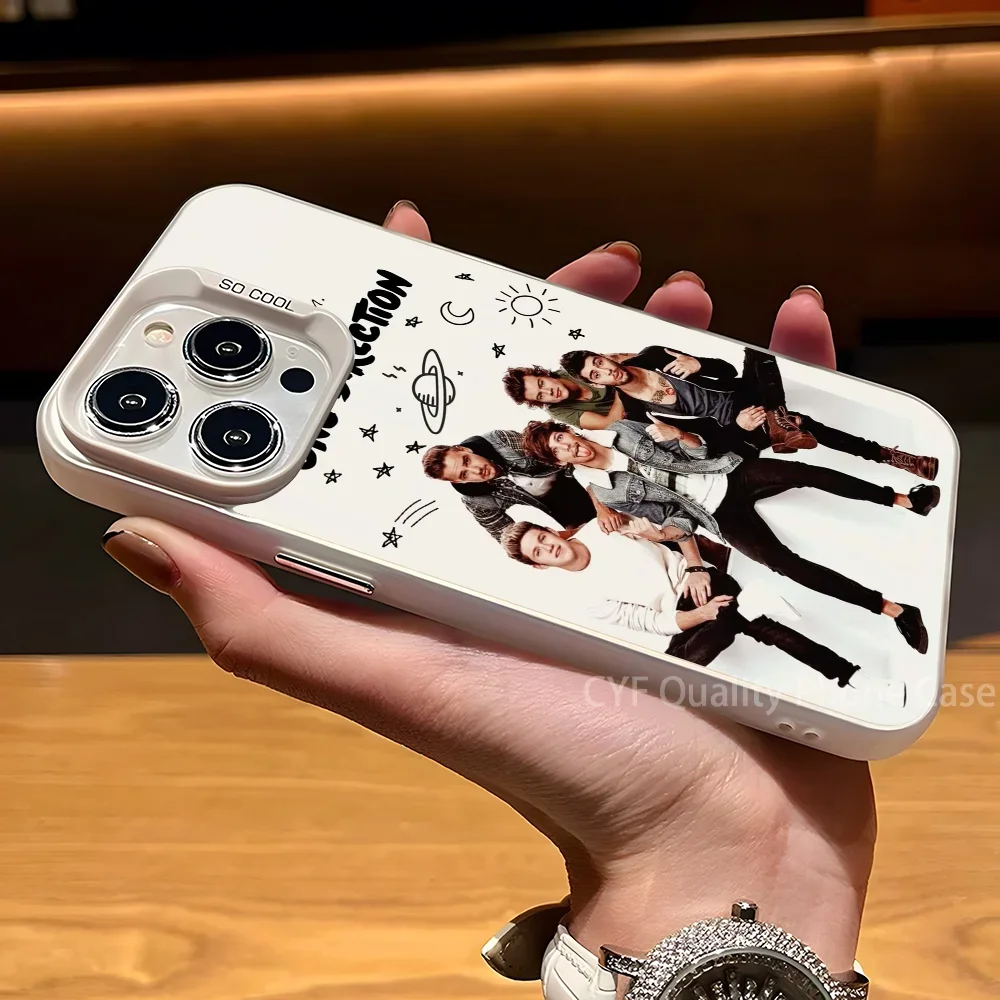 O-One D-Direction Music Phone Case For iPhone 11 12 13 14 15 16Pro Max Plus Protect Plating Phone Cover - view 4