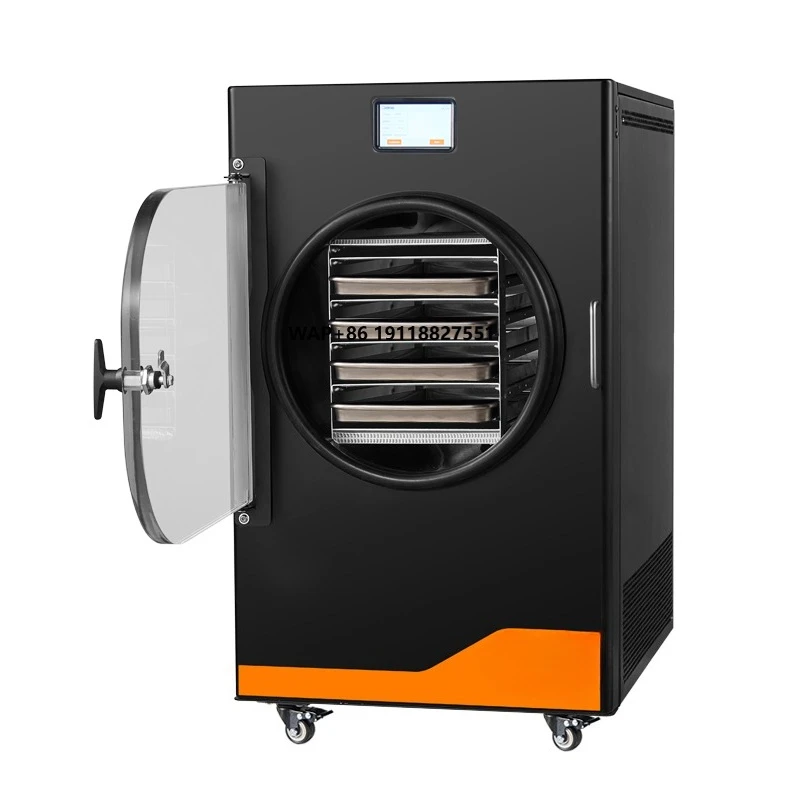 Automatic 4kg Home Freeze Dryer Machine for Food Vegetable & Fruit Processing with Pump Gear & Engine Core Components