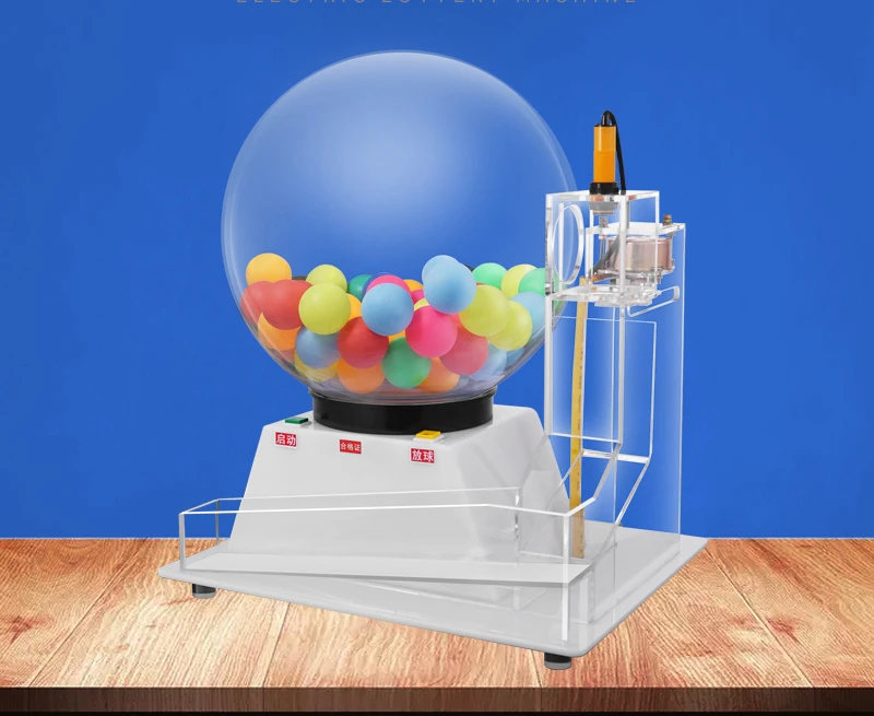 Automatic lottery machine turntable gift lottery two-color ball KTV entertainment