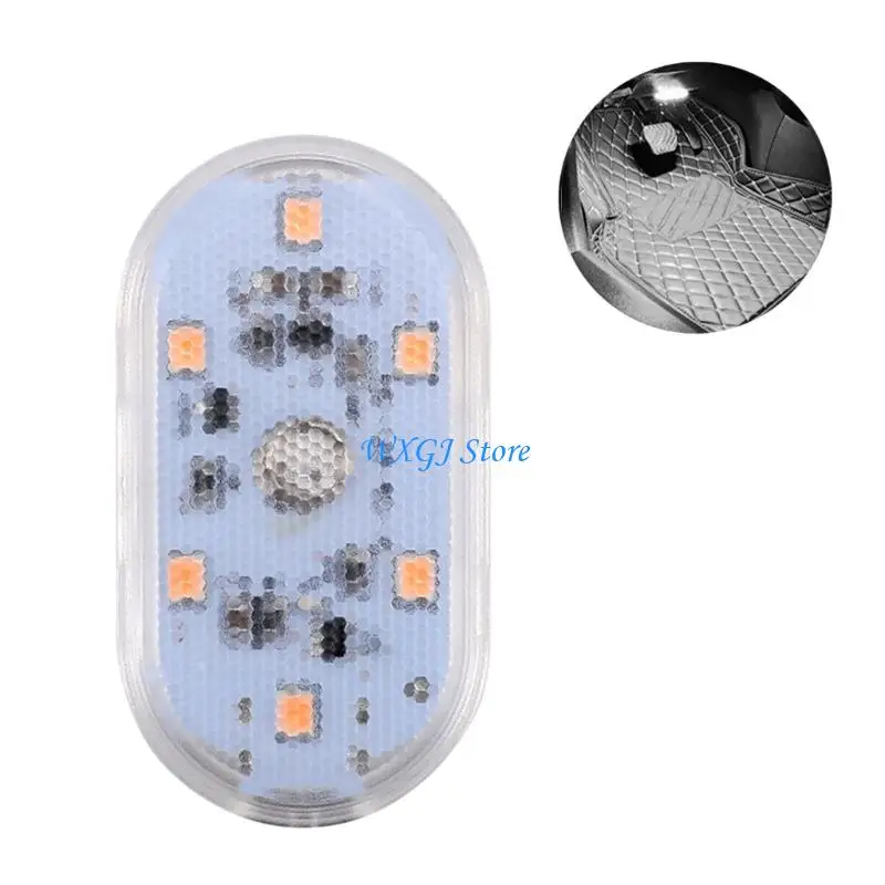 37JE Compact USB LED Reading Light With Touch Control And USB Charging For Driving And Camping Outdoor Activities