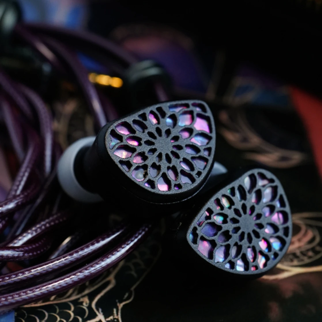 Tangzu-wu Zetian Legend Edition hifi有線ヘッドフォン、デュアル