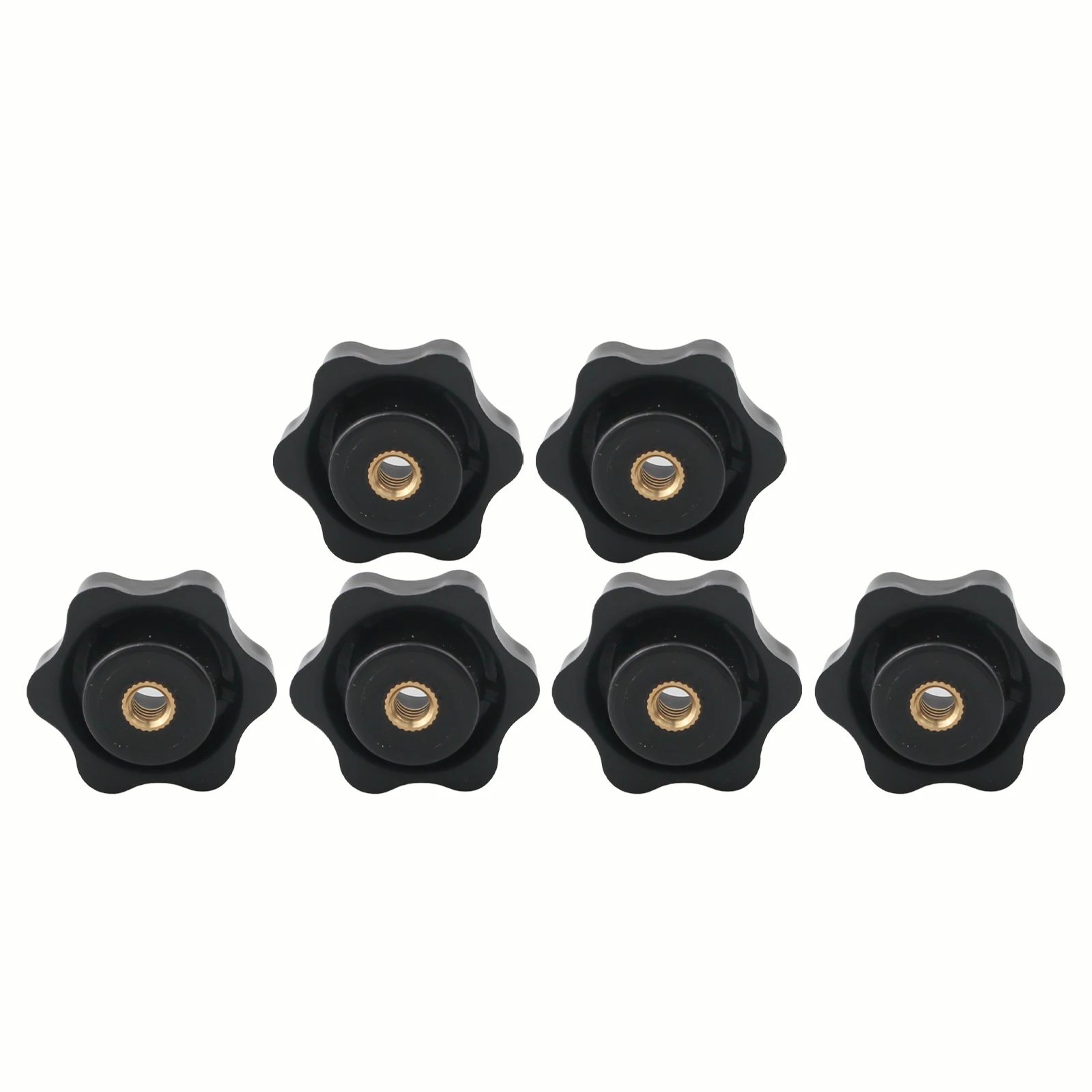Effortless Screwing Industrial Equipment Plastic Star Nuts Easy To Install Industrial Equipment Manual Adjustment