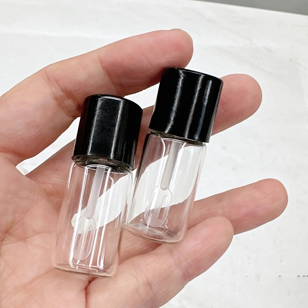 50 Stück Mini-Nachfüllflaschen für Flüssig-Foundation, 4ml, Reise-Leerflasche, Mini-Schaufel, Glas-Kosmetikwerkzeuge – Detail 5