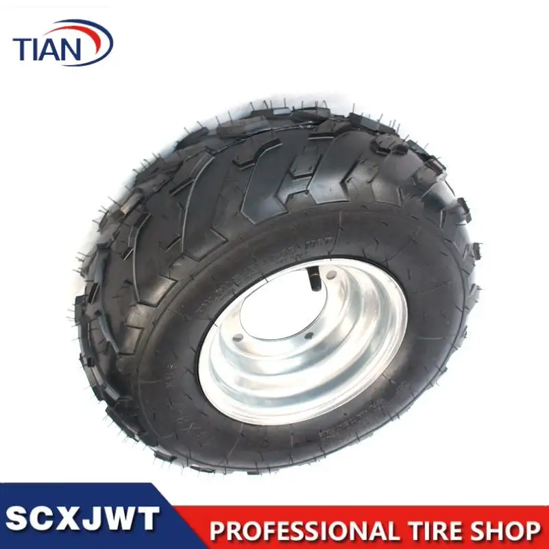 Kart four-wheel ATV accessories, 7-inch vacuum tires, 16X8-7 inch tires, wear-resistant wheels