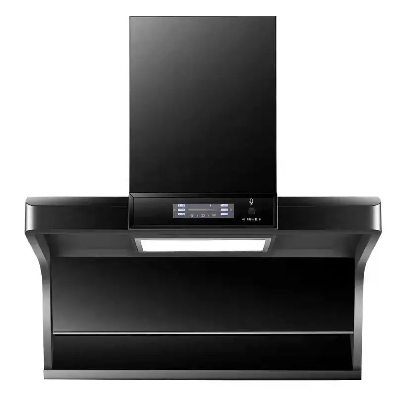 모던 타입 스마트 레인지 후드 대형 흡입 주방 후드