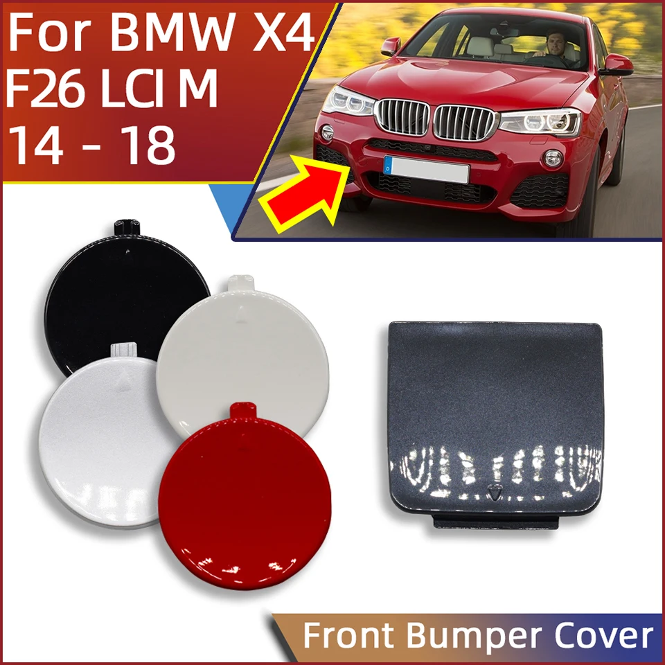 

High Quality Auto Parts Front Rear Bumper Tow Hook Cover Cap Hauling Shell For BMW X4 F26 LCI M-Sport 2014-2018 #51118065883