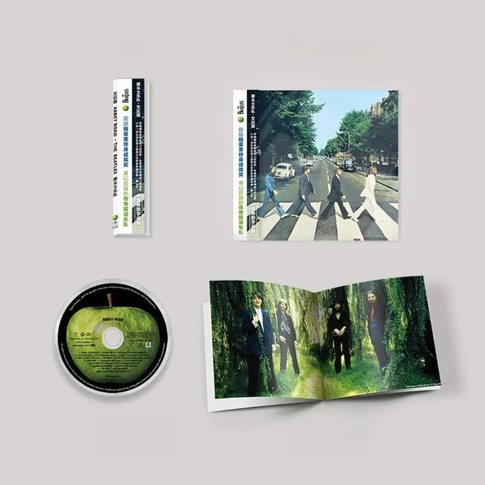 The Beatles Abbey Road CD - Novo em folha - Álbum icônico de rock britânico - Faixas clássicas atemporais para áudio de carro e casa