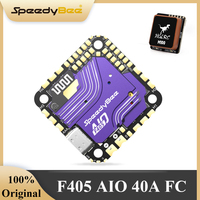 SpeedyBee F405 AIO 40A FC 25.5mm 3-6S Flight Controller for DJI O3 RunCam Link Caddx Vista with HGLRC M100-5883 M100 MINI GPS