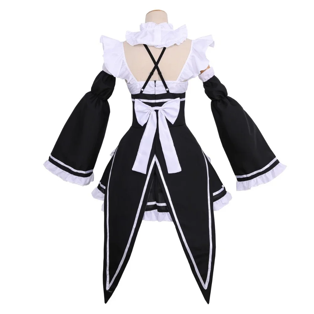 Anime Verschillende Wereld Leven Van Zero Cosplay Kostuum Cartoon Schattige Lolita Meid Jurk Halloween Rollenspel Kimono Voor Vrouwen