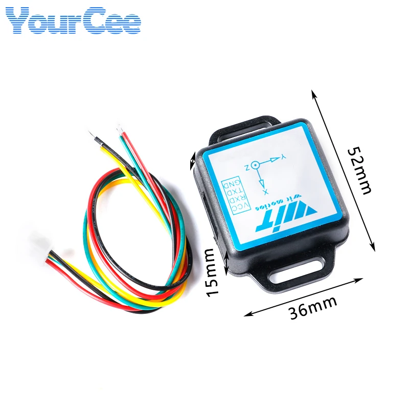 WT901C WT61PC WT61C to RS485/232/TTL 9/6 Axis IMU Sensor Tilt Angle Roll Pitch Yaw+Acceleration+Gyroscope+Magnetometer MPU9250