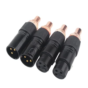 Bộ chuyển đổi ổ cắm nữ Neutrik XLR cho RCA RCA RC được tắm cho đầu nối âm thanh HIFI 8 Cáp bán hàng chính XLR Neutrik - 5