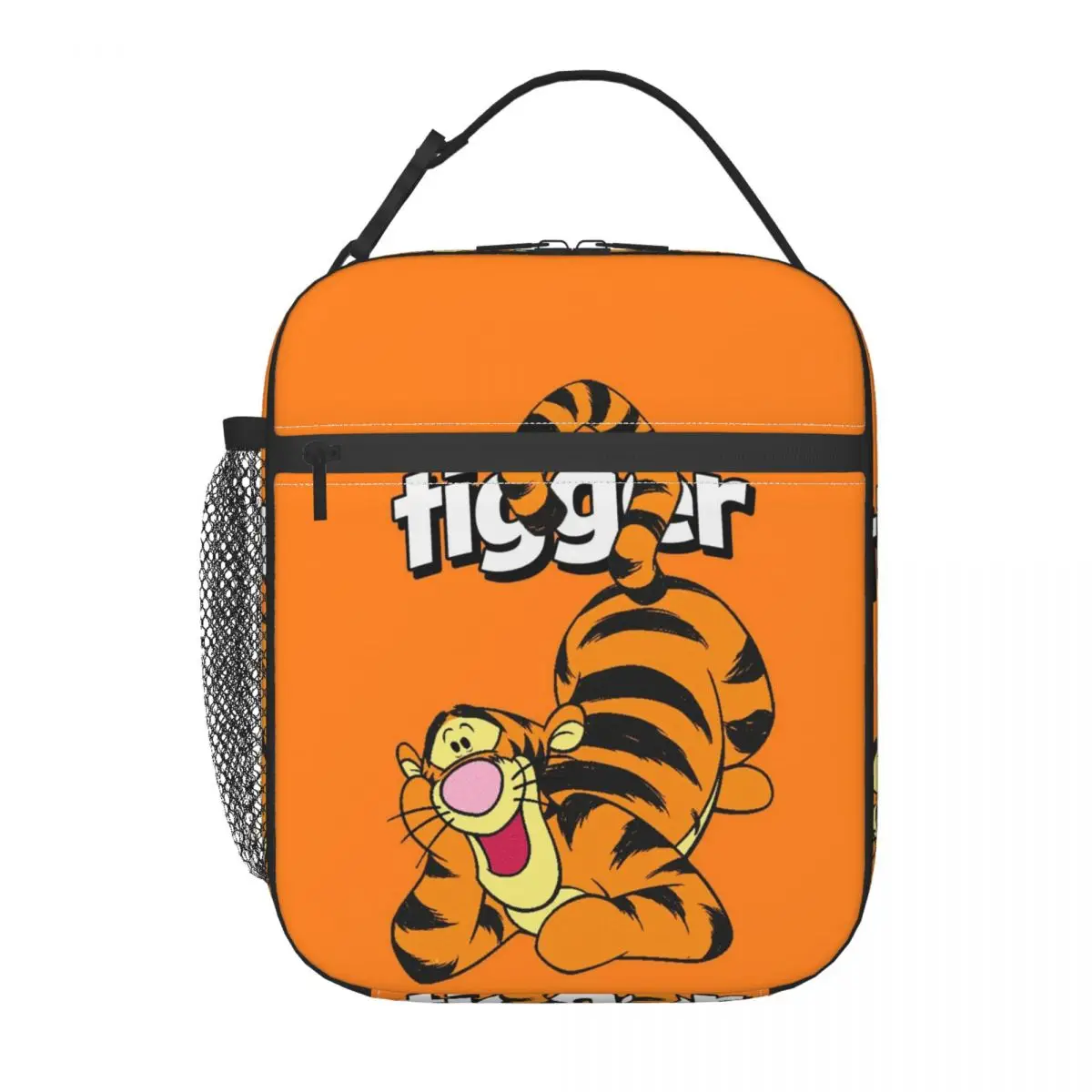 

Custom Winnie The Pooh Tigger Cartoon Thermal Insulated Lunch Bags Portable Lunch Box for School Multifunction Food Tote Bags