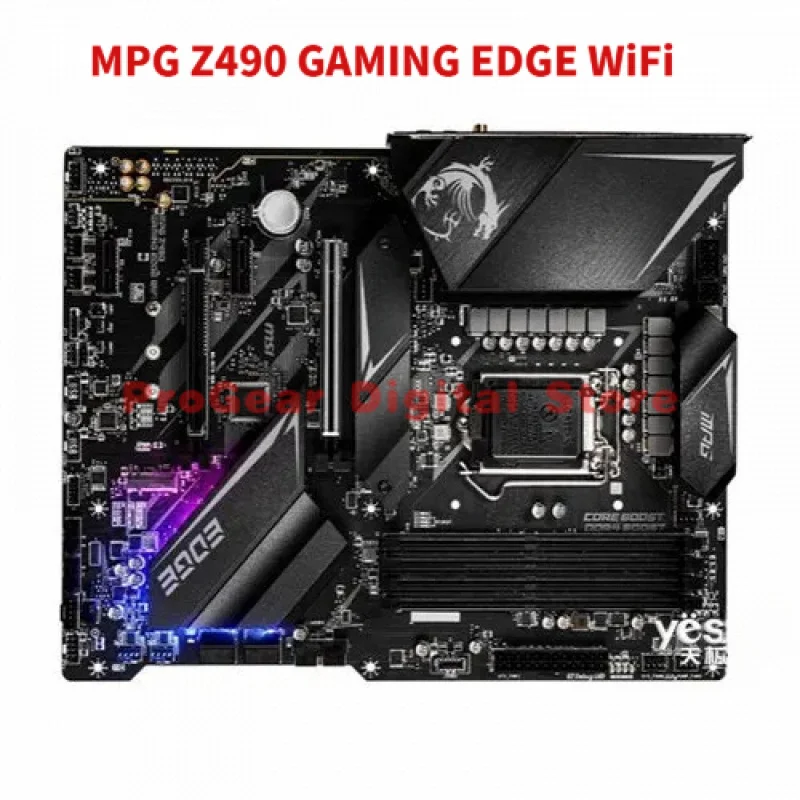 

for MSI MPG Z490 GAMING EDGE WiFi LGA 1200 DDR4 ATX Motherboard
