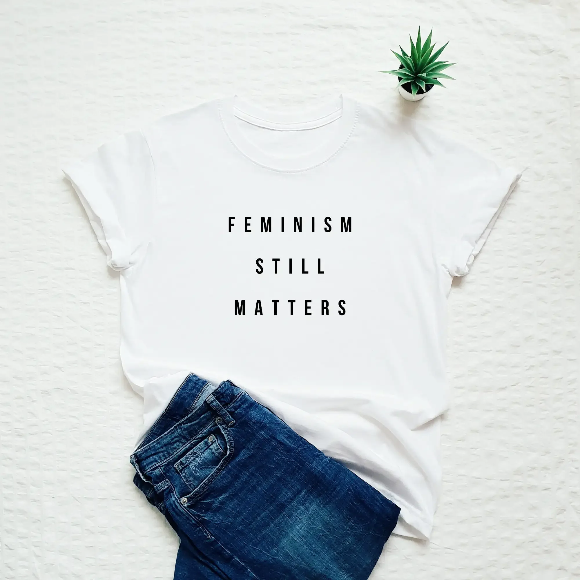 Camiseta feminista feminista día nacional de las mujeres grl pwr chica poder mujer fuerte igualdad igual pagar el futuro es femenino