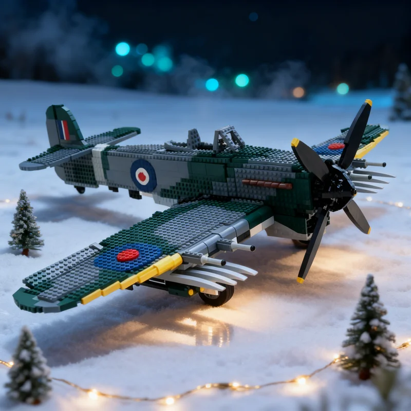 

3704pcs MOC Typhoon Mk1b Technical Model Building Blocks Creative DIY Gift Display Decor Assemble Premium Adult Kids Desk Home
