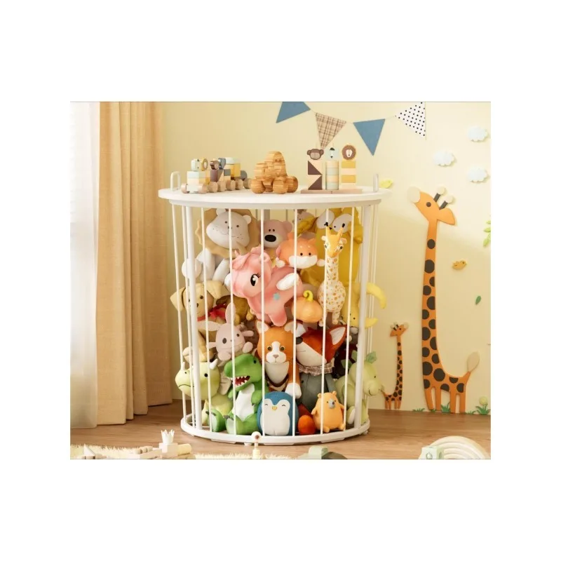 Large plush animal storage rack, coffee table children's toy storage rack, very suitable for plush toy storage