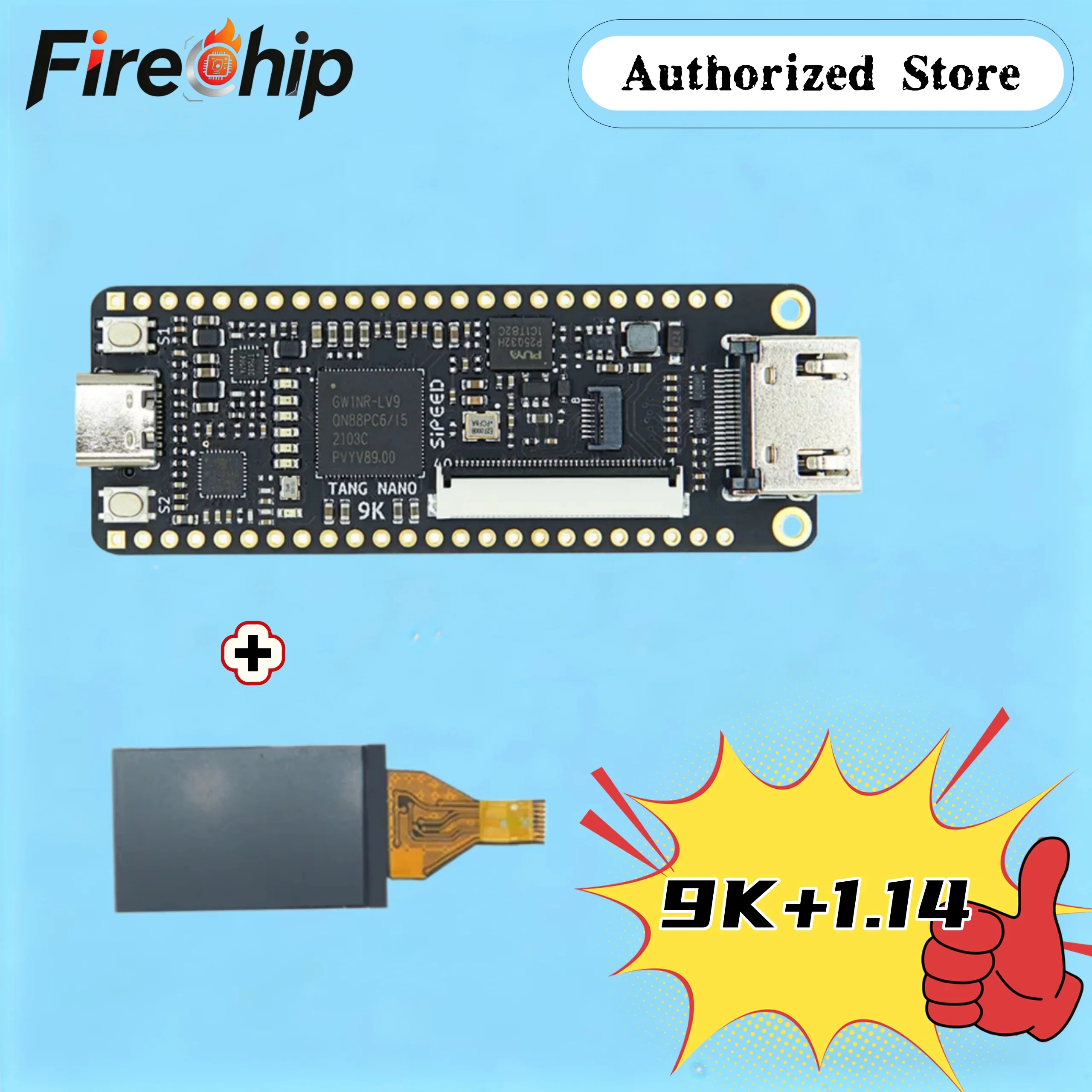 Płytka rozwojowa FireChip Sipeed Tang Nano 9K 20K FPGA, dostępne różne opakowania — zdjęcie produktu 3