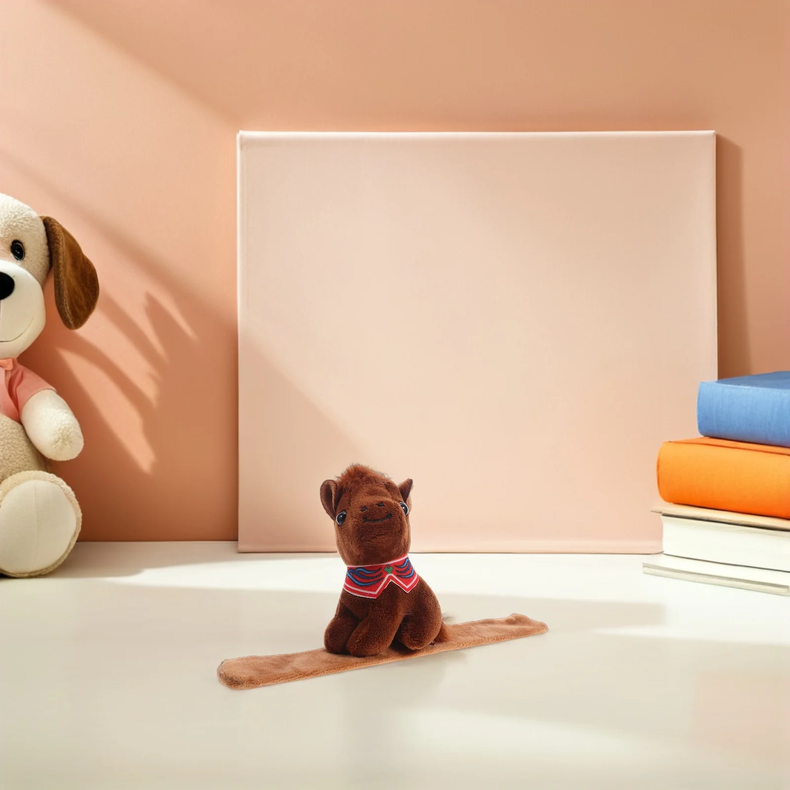 Soft Animal Slap Bracelet Small Horse Wristband Kids Birthday Party Favor China Zodiac Zodiac Celebration Toy Horse